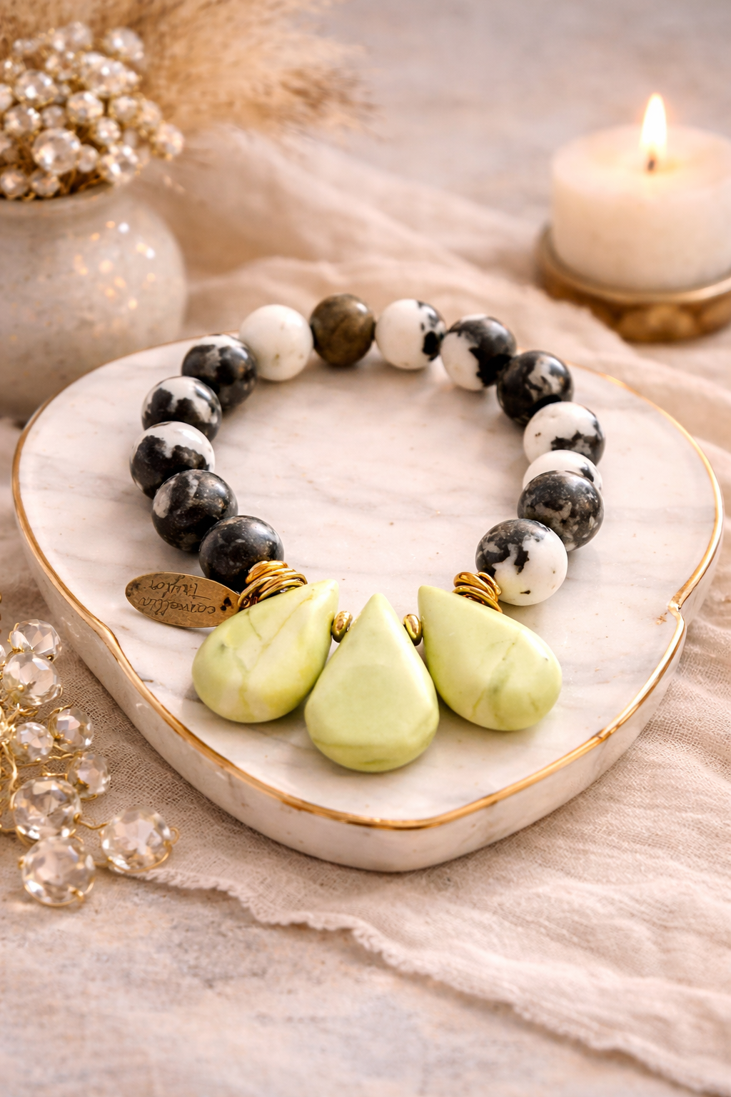 Jade Rain Bracelet