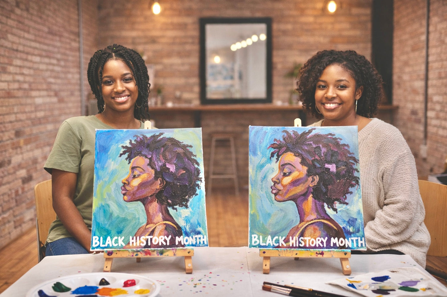 At Home - Paint Party Booking