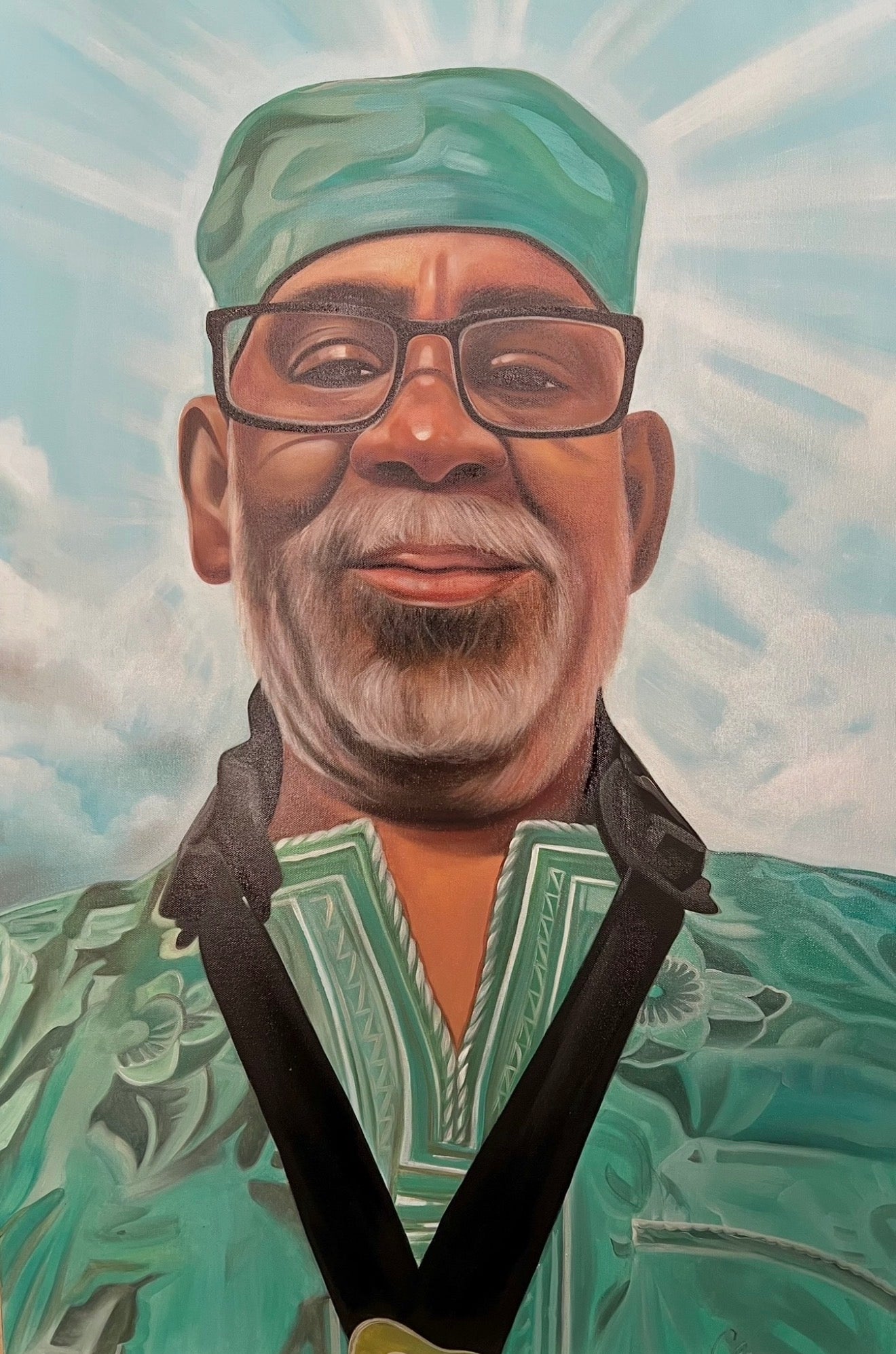 Hand-Painted Custom Portrait (Deposit)