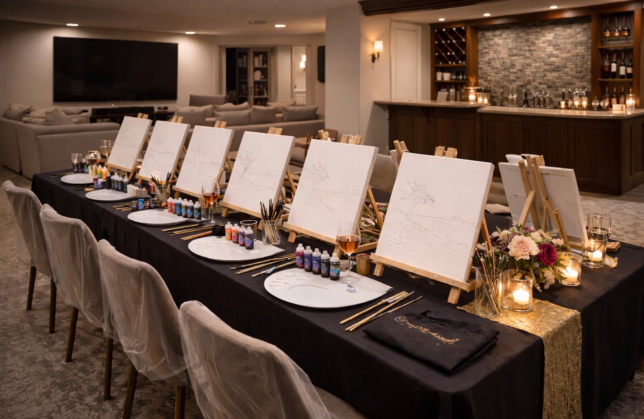 At Home - Paint Party Booking
