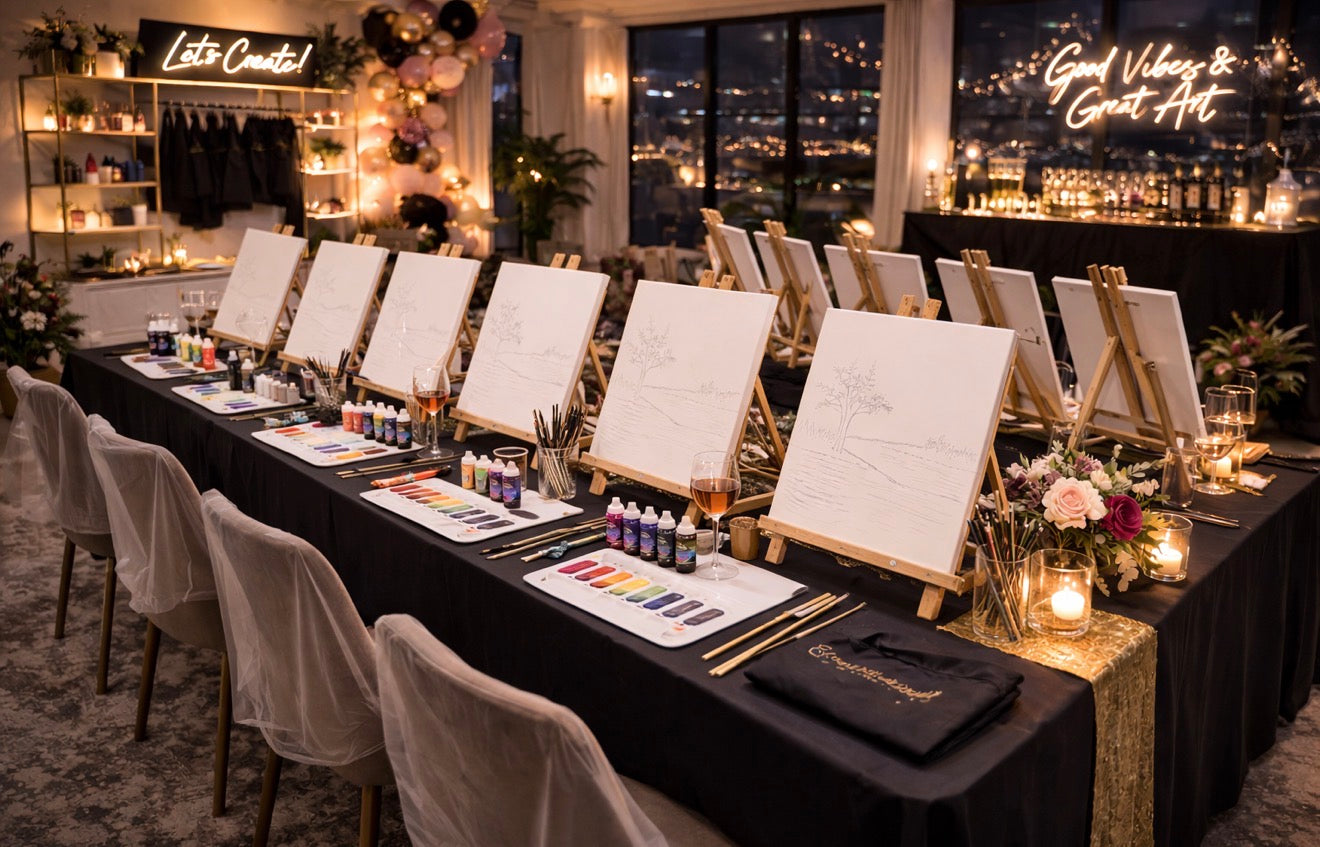 At Home - Paint Party Booking