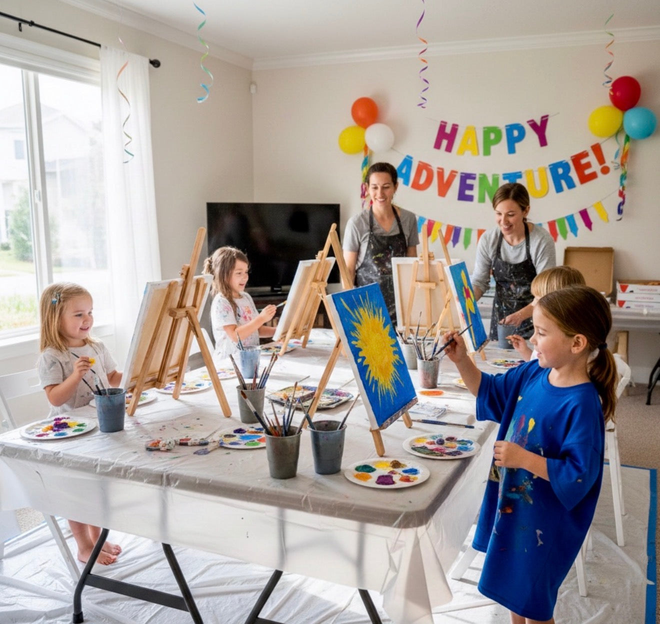 At Home - Paint Party Booking